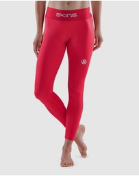 SKINS - SKINS Compression Women's Series-1 Activewear 7/8 Long Tight Red
