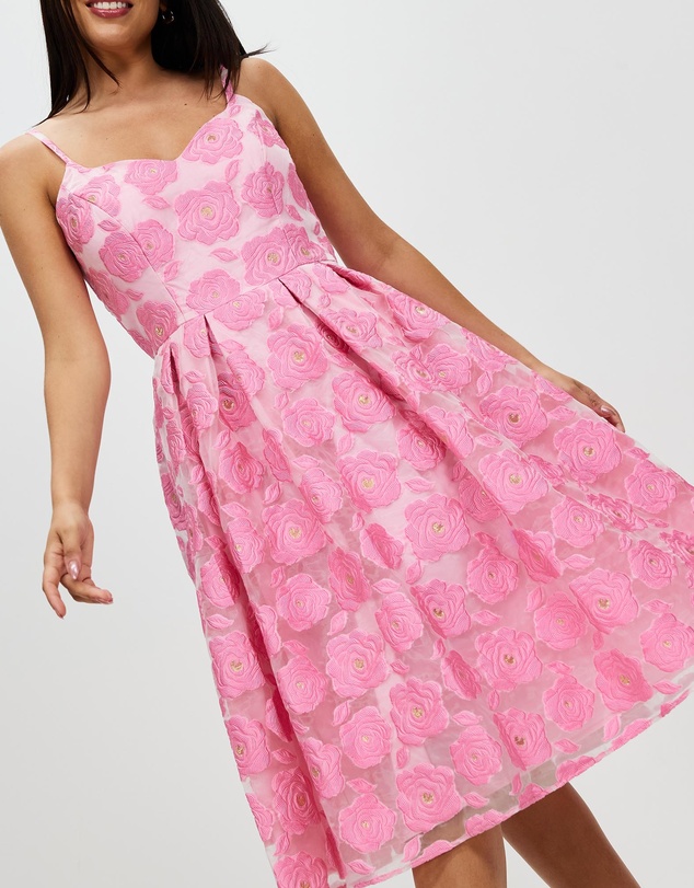 Romance by Honey and Beau - Selena Midi Dress