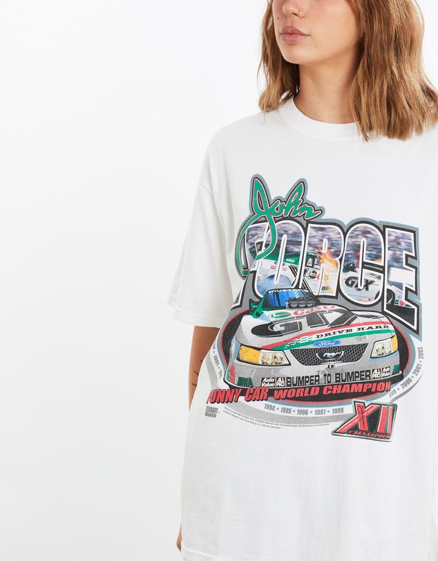 Vintage by The Real Deal - Pre Loved - Vintage John Force MBNA Racing Tee