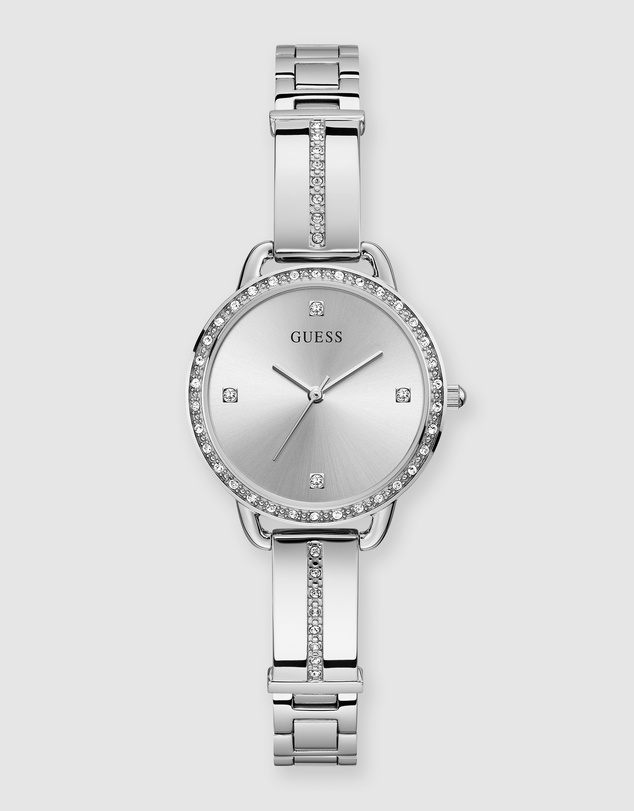 GUESS - Guess Bellini Silver Tone Ladies Watch
