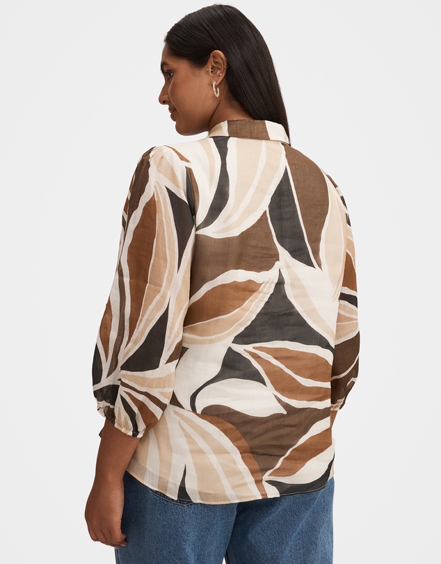 Forever New Curve - Davina Curve Long Sleeves Blouse
