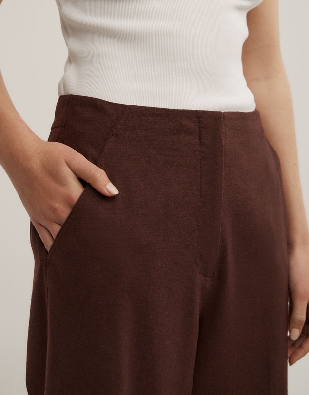 Witchery - Linen Crop Pants