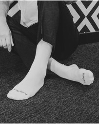 Pussyfoot - 3 Pack Non Tight Cuff Bamboo Crew Socks