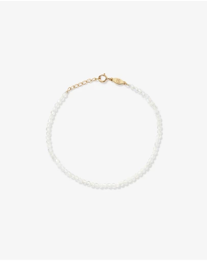 Michael Hill - Moonstone Bead Bracelet in 10kt Yellow Gold