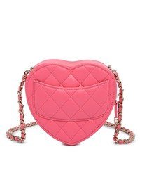 Pre-Loved by Azura Reborn - Pre-Loved Mini Lambskin CC in Love Heart Crossbody