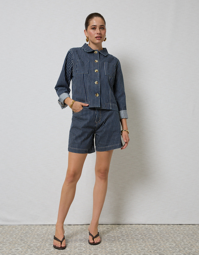 DRICOPER DENIM - Zola Long Denim Shorts