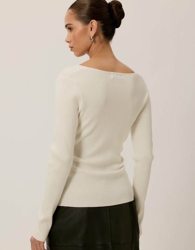 Tussah - Sienna Wrap Long Sleeve Knit Top