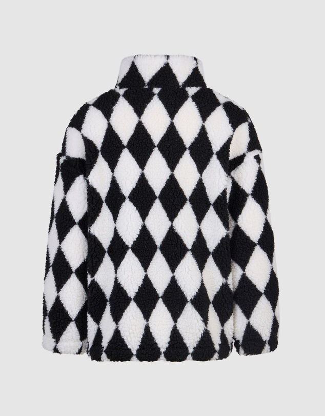 Rock Your Kid - Harlequin Sherpa Sweater