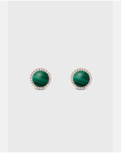 Daniel Wellington - Audrey Earrings Malachite