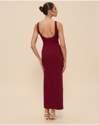CHANCERY - Eloise Cross Front Square Neck Dress