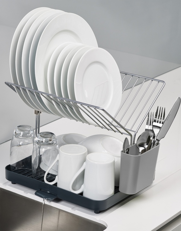 Joseph Joseph - Y-Rack™ 2-tier Dish Rack (Grey)