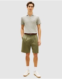 Tommy Hilfiger - Regular Fit Textured Oxford Polo Shirt
