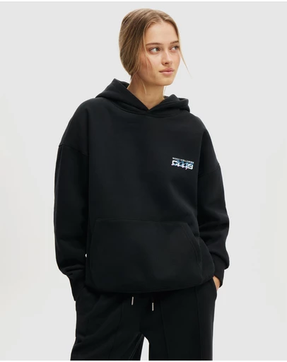 Cotton On Body Active - Plush Premium Graphic Hoodie