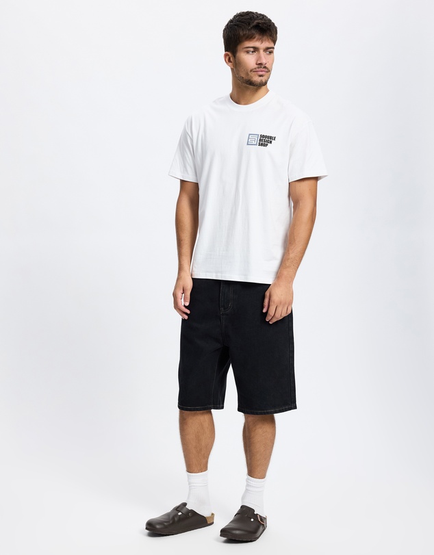 S Double - Denim Standard Shorts