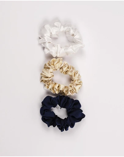 SILK MAGNOLIA - Pure Silk Scrunchie