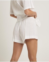 Subtitled - Bisbee Shirred Pullon Shorts