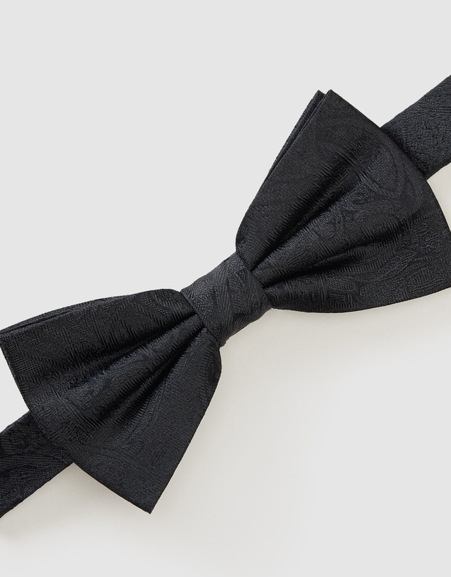 Politix - Silk Paisley Jacquard Bow Tie