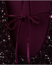 M.N.G - Sequin Dress With Open Back