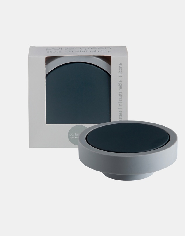 porter green - ciss | unbreakable silicone coasters
