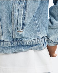 Vintage by The Real Deal - Pre Loved - Vintage 90s Wrangler Blanket Lined Denim Jacket