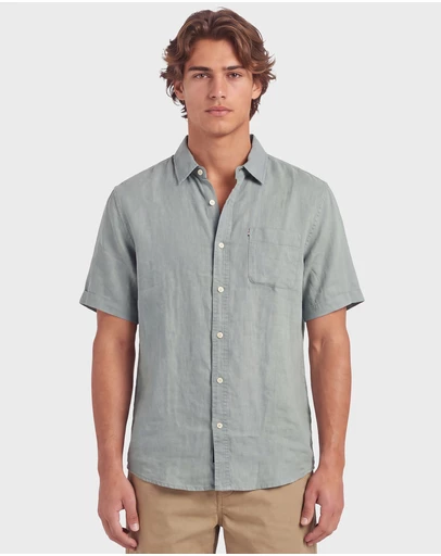 Academy Brand - Hampton Linen S/S Shirt