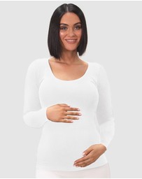 B Free Intimate Apparel - Maternity Bamboo Long Sleeve Top