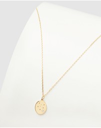 Luna Rae - Solid Gold - Stars of Leo Diamond Necklace