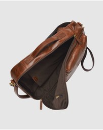 Fossil - Fossil Buckner Brown Laptop Bags MBG9599222