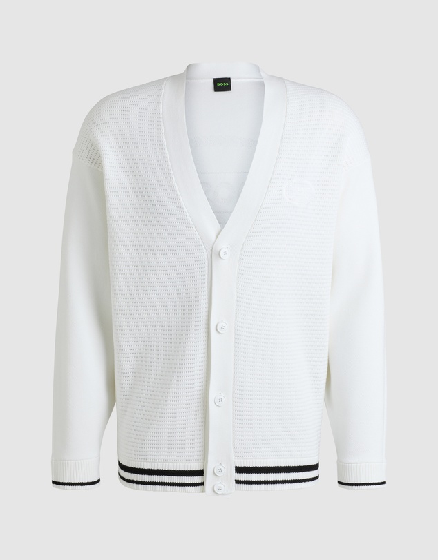 BOSS - K Mesh Heritage Cardigan