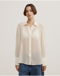 Witchery - Scarf Shirt