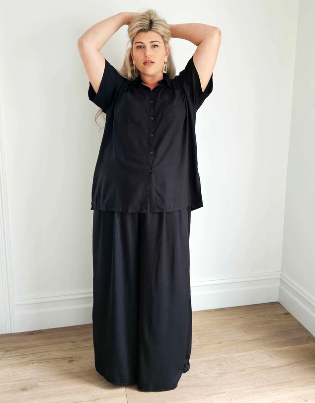 Hope & Harvest - Palazzo Wide Leg Pants