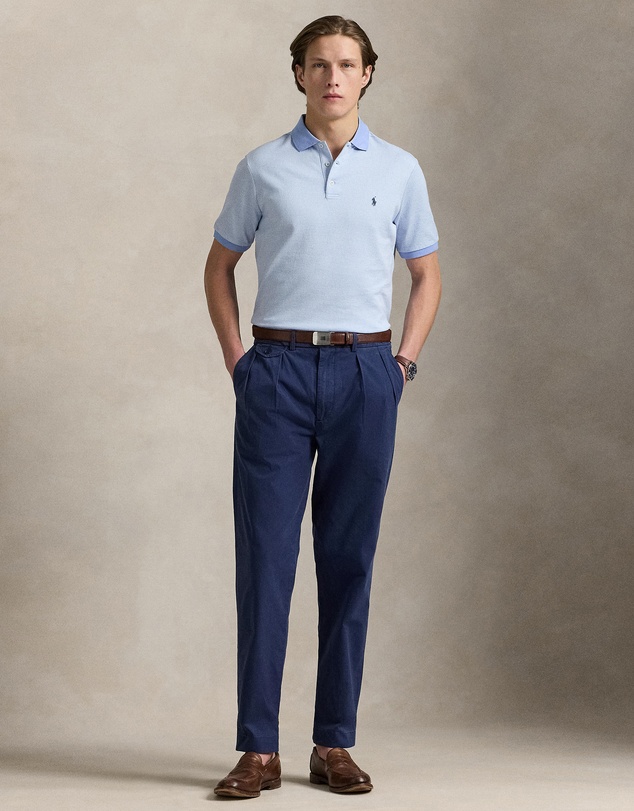 Polo Ralph Lauren - ICONIC EXCLUSIVE - Custom Slim Fit Houndstooth Polo Shirt