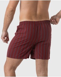 Coast Clothing - 2 Pack Bamboo Boxers In Red