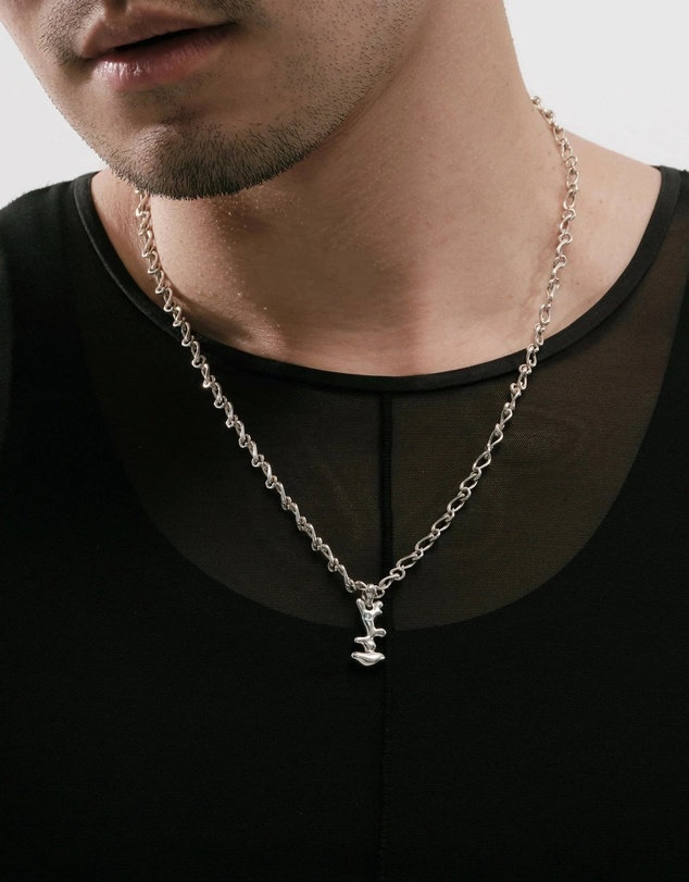 Graedance - Sagittarius Topaz Pendant on Eclipse Necklace