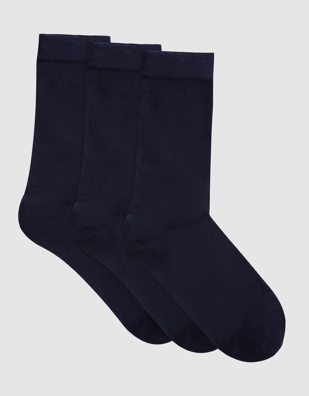 Levante - 3 Pack Mercerised Cotton Sock