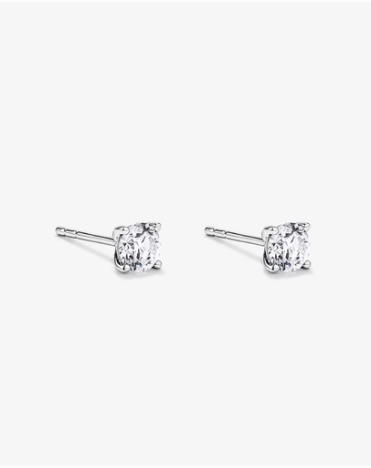 Michael Hill - 0.65TW Lab Diamond Solitaire Stud Earrings in 10kt White Gold