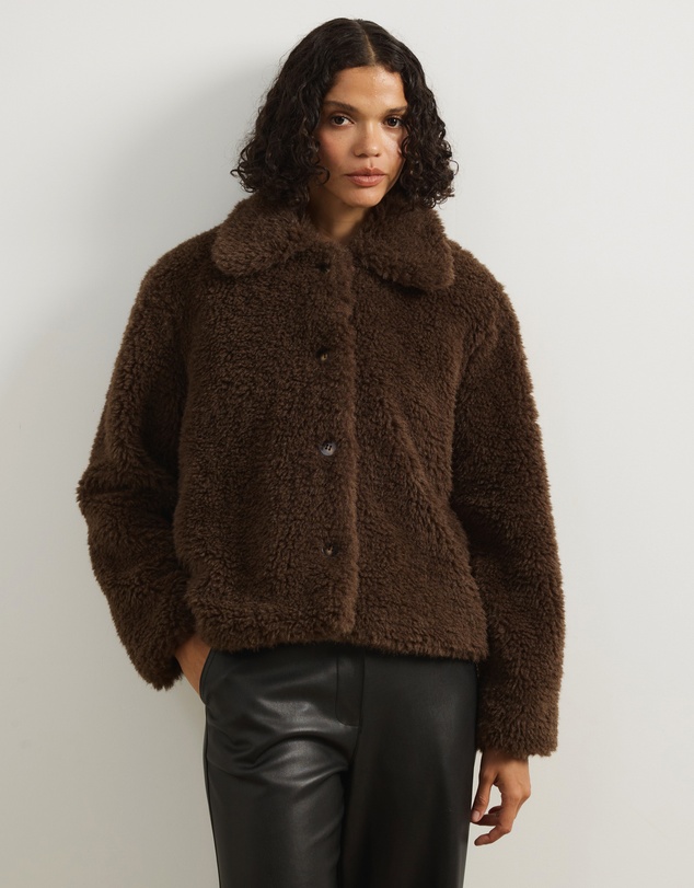 Atmos&Here - Marigold Shearling Jacket