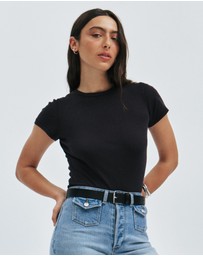 Rolla's - Classic Tee - Washed Black