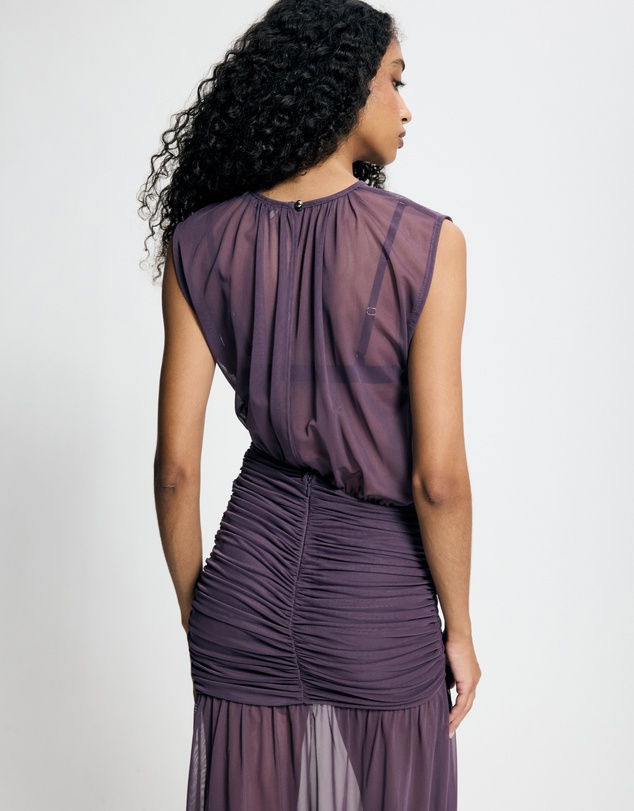 Lover - Marchesa Mesh Maxi Dress