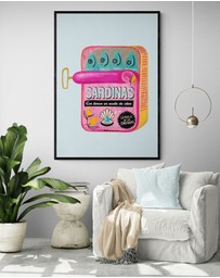 Inka Arthouse - Sardinas Art Print
