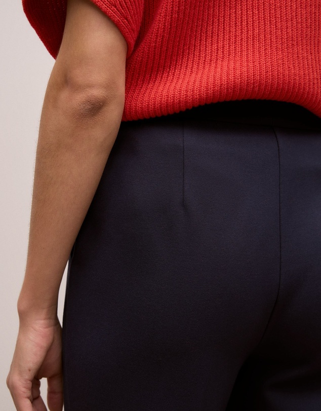 Trenery - Ponte Flared Pant in Night Sky