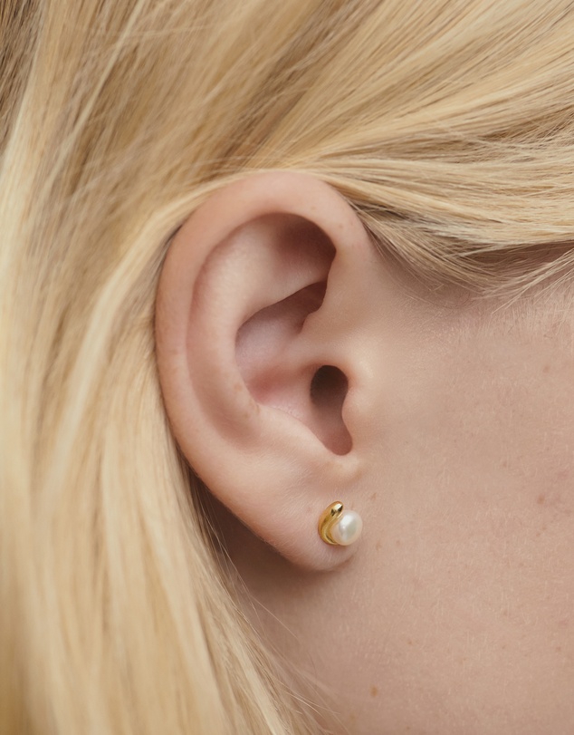 PDPAOLA - La Perla Mini Stud Earrings