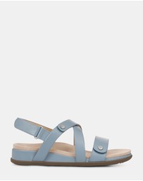 Vionic - Cypress Back Strap Sandal - Vintage Blue Haze