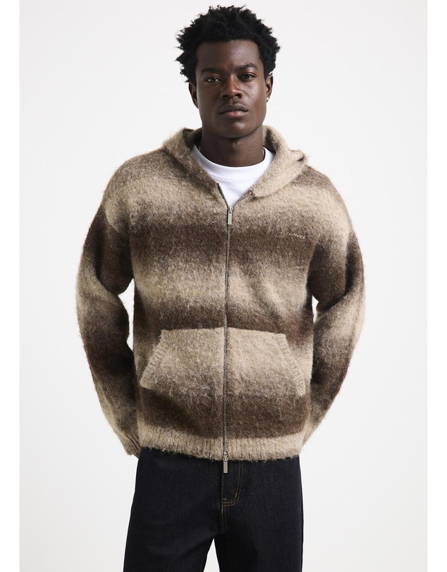 Spencer Project - Stamped Zip Knit Jumper
