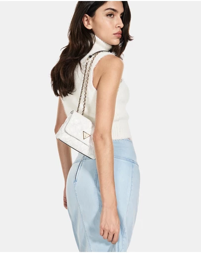 GUESS - Giully 2 Mini Compartment Flap Bag