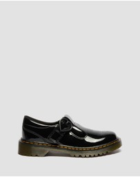 Dr Martens - Polley II T Bar Shoes - Kids-Teens