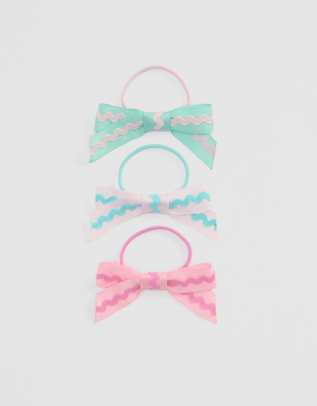 Country Road - Ric Rac Bow Pack Of 3