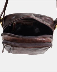 Pierre Cardin - Pierre Cardin Men's Leather Classic Crossbody Bag