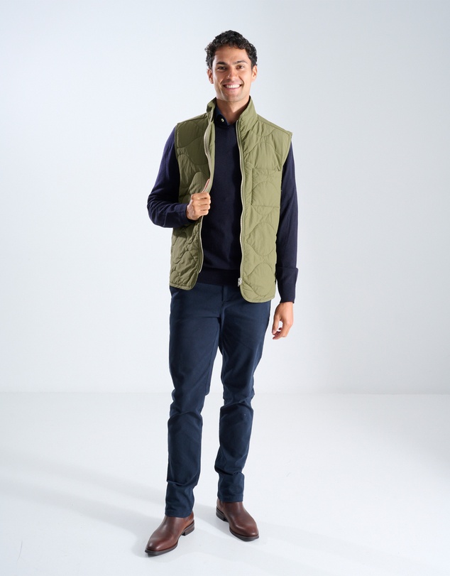 3 Wise Men - 3 Wise Men Quilted Vest - Forest