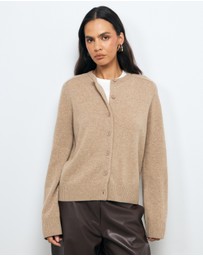 AERE - Isla Merino Wool Relaxed Cardigan